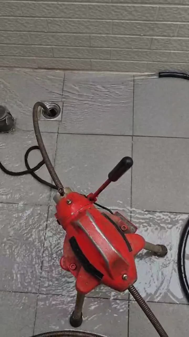 茄萣區地板排水管疏通服務紀錄